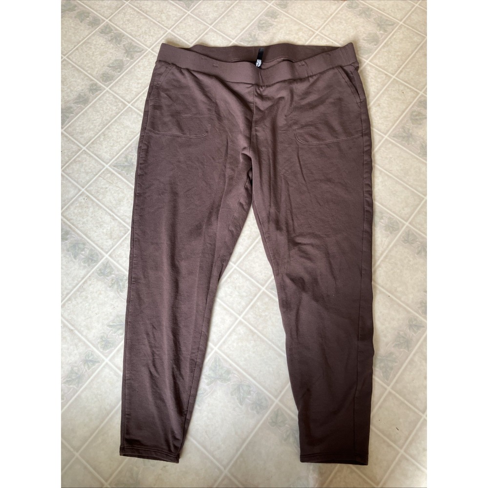 Brown Tapered Torrid Sweatpants Stretch Performance Athletic Wear Pull‎ On sz 4